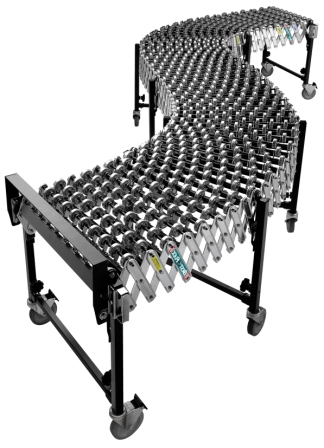 福來輪伸縮輸送機，旋轉(zhuǎn)輪伸縮輸送機