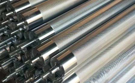 輥筒滾花加工廠家，輥筒鍍鋅加工，重型輥筒加工